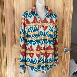 Wrangler fleece button up